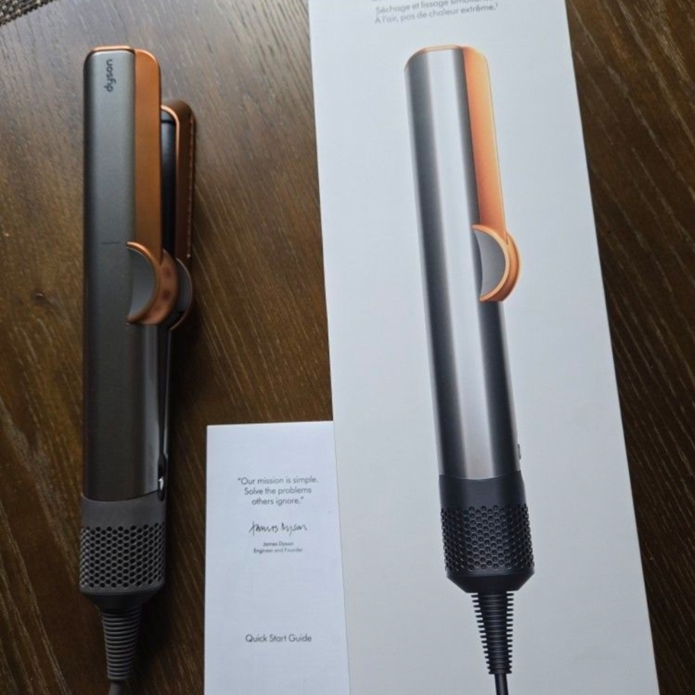 Dyson Hair Styling Tool - Silver and Copper